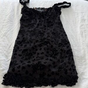 Realisation Par Black Floral Dress